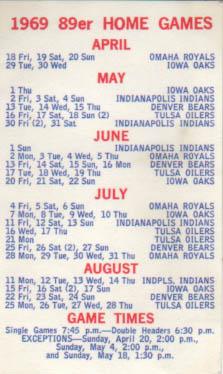 1969 Oklahoma City 89ers