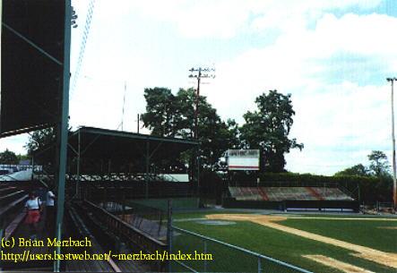 Old Falcon park looked its age before it was destroyed.